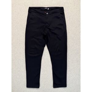 Rapha Transfer Trousers Mens XS Black Wool Blend‎ Commuter Pants Cropped